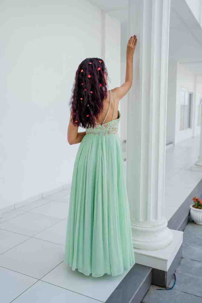 Light Green long dress