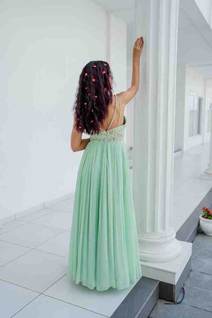 Light Green long dress
