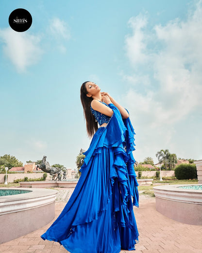 Sapphire Swirl Outfit